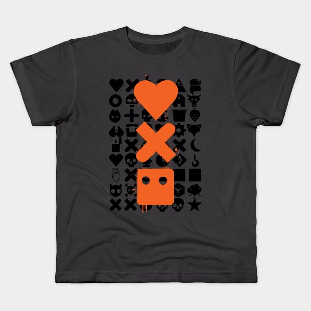 Love death and Robots v.2 Kids T-Shirt by DrMonekers